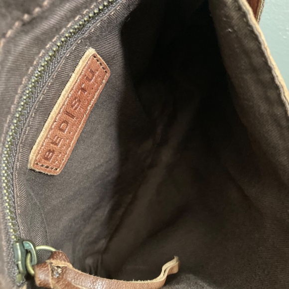 Bed Stu cobbler series crossbody bag with flaws - Picture 6 of 10